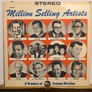 Million Selling Artists Vinyl Lp